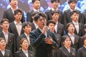 “传承红色基因，唱响青春旋律” ——我校举办第二届大学生合唱比赛